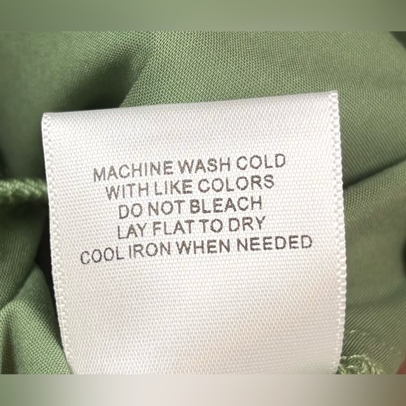 NEW ModCloth Cottage Curation Square Neck Top Cap Sleeve Green Size XXS 1342 - Picture 4 of 6